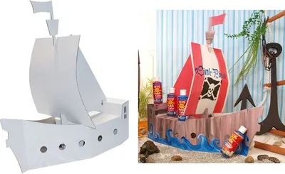 Produktbild von KREUL Piratenschiff JOYPAC, aus Wellpappe
