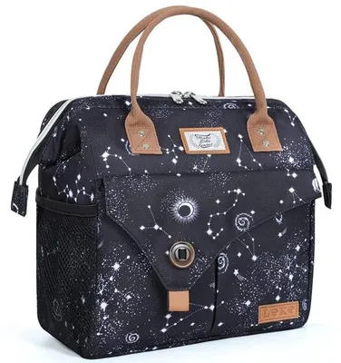 Immagine prodotto di Borsa termica da pranzo da donna 10 L, grigia, borsa da lavoro