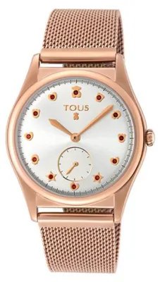 Produktbild von Tous Uhr 800350825 Quarzwerk Analog Edelstahl Rose Silber, rund, 50m wasserdicht