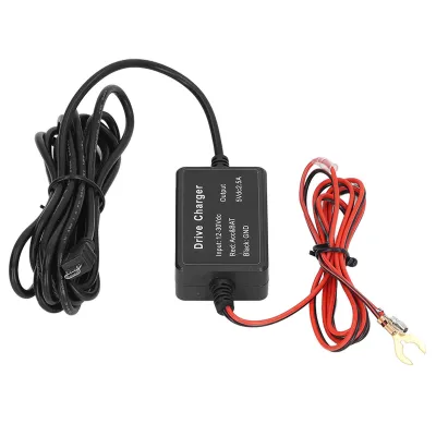 Zdjęcie produktu dla Zestaw okablowania kamery samochodowej High Security 24h Surveillance for Mirror Cam GPS Navigator Radar Detector (MICRO)