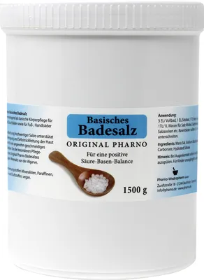 Produktbild von Original Pharno Basisches Badesalz - 1500g / 1,5kg