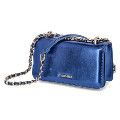 Image de Sac à bandoulière pour femme CaféNoir, bleu, en similicuir