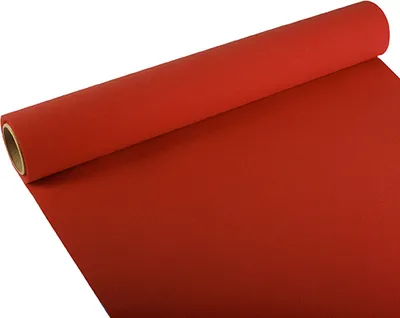 Produktbild von PAPSTAR Tischläufer "ROYAL Collection", rot, 3 m x 40 cm, elegant | Schrumpffolie (1 Rolle)