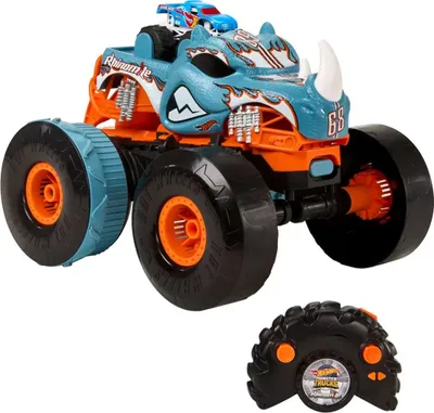 Produktbild von Mattel HPK27 - Hot Wheels - Monster Trucks - Transforming Rhinomite RC