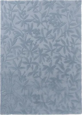 Produktbild von Handgefertigter Wohn- und Schlafzimmerteppich aus Wolle mit Blumenmuster CLEAVERS