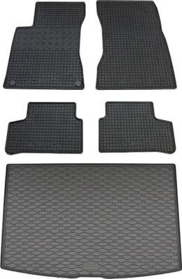 Produktbild von Rigum Gummi Fußmatten + Kofferraumwanne im Set für Mercedes B-Klasse W247