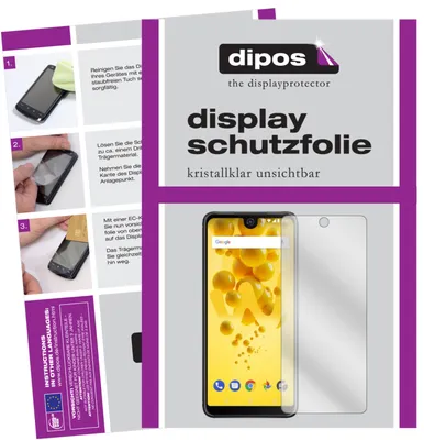 Produktbild von 2x Schutzfolie für Wiko View 2 klar Displayschutzfolie Folie Display Schutz