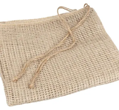 Produktbild von Windhager Jute Netzsack mit stabilem Zugband, wiederverwendbar für Kartoffeln, Zwiebeln, Äpfel & Brennholz