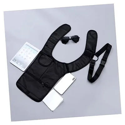 Produktbild von Umhängetasche für Herren mit Diebstahlschutz und versteckten Fächern aus wasserdichtem Nylon