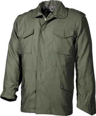 Produktbild von MFH US Feldjacke M65, oliv,m. auskn. Steppfutter, Mod.