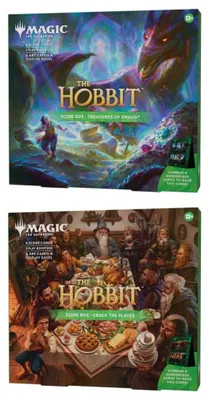 Produktbild von Magic the Gathering The Hobbit Szenenboxen Display (4) englisch