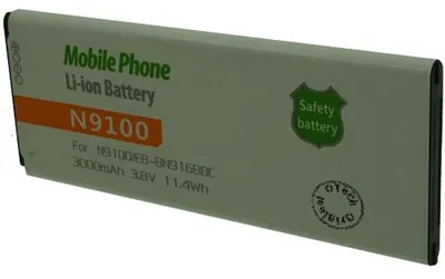 Produktbild von Batterie kompatibel mit SAMSUNG GALAXY NOTE 4 - Otech