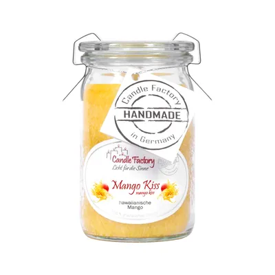 Produktbild von Candle Factory Baby Jumbo Mango Kiss Duftkerze Dekokerze 308134