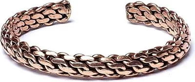Produktbild von Kettenarmband bronzefarben -- 6,5cm