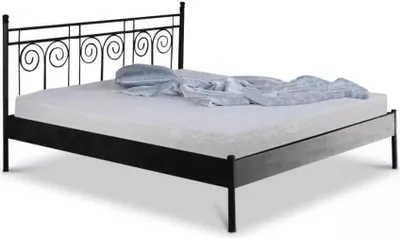 Produktbild von Metallbett Ida – 160 x 220 cm / schwarz