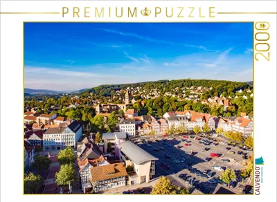 Produktbild von CALVENDO Puzzle Blick über Bad Hersfeld 2000 Teile Puzzle quer | 2000 Teile Lege-Größe 90x67cm Foto-Puzzle für glückliche Stunden