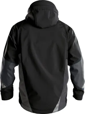 Produktbild von DASSY Softshelljacke GRAVITY Gr. XL schwarz/anthrazit