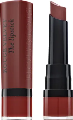 Obrázek produktu pro Bourjois Rouge velvet lipstick, Hnědá, Brunette, 1 barva/barev, Hydratující, Unisex, Matný