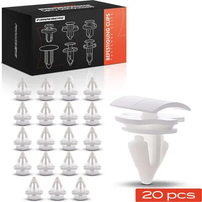Image de Frankberg 20x Attaches de fixation Protection latérale pour VW Passat Sharan Tiguan Skoda Yeti Seat