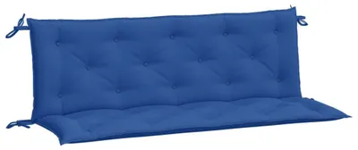 Produktbild von vidaXL Gartenbank-Auflagen 2 Stk. Blau 150x50x7 cm Oxford-Gewebe