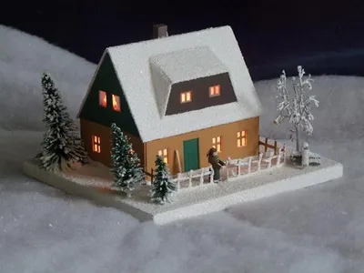 Obrázok produktu pre Svetelný domček Erzgebirgshaus DxŠxV cca 19 x 17 x 12 cm NOVINKA