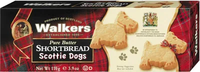 Zdjęcie produktu dla Walkers Pure Butter Shortbread Scottie Dogs shortbread 110g