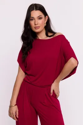 Produktbild von BeWear Damenbluse Zrullot B287 bordo M