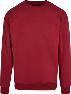 Produktbild von Build Your Brand BY075 | Herren Sweat Crewneck - Farbe: Burgundy - Größe: XL