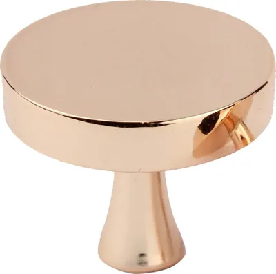 Immagine prodotto di Natural Goods Berlin Maniglia per mobili KREISEL, maniglia per mobili, maniglia per cassetti e porte, oro rosa, 1 pezzo