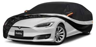Zdjęcie produktu dla Autoplane wodoodporne dla Tesli Model S (2012-2024), 10 warstw, pełna ochrona przed kurzem i promieniowaniem UV