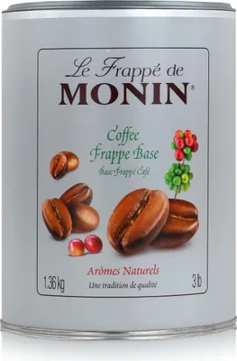 Image de Monin Frappé-Pulver Café Kaffee 1,36kg Smoothies & Slushes (1er Pack)