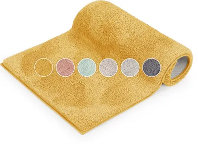 Produktbild von Blumtal Badezimmerteppich rutschfest -  er Badvorleger, Waschbare Weiche Badematte, Badeteppich, Duschvorleger 50x80 cm