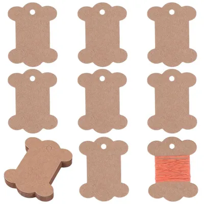 80 Papiergarnspulen, 6 cm, Karton, für Kreuzstich & Basteln