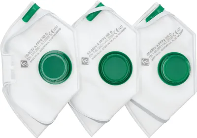 Produktbild von FFP2 Halbmasken mit Ausatemventil (3 Stück)