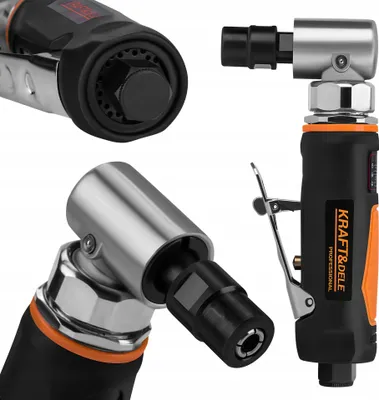 Zdjęcie produktu dla Szlifierka Pneumatyczna Kątowa 90 PSI 21.000 RPM 5,25 CFM Kraft&Dele