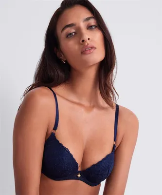 Produktbild von Aubade Secret Memories Push-Up Bh 6FN08 Deep Blue - größe 85 / C
