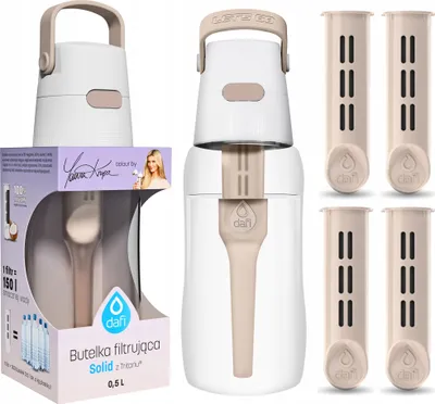 Produktbild von Dafi Cappuccino von Joanna Krupa Filtrierflasche + 4 Filter