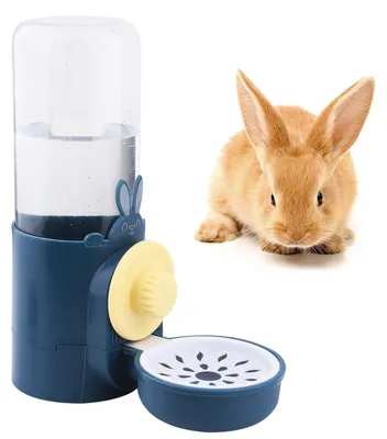 Obrázek produktu pro Napáječka pro králíky automatická napáječka pro hlodavce - 500 ml - Automatická napáječka - Modrá