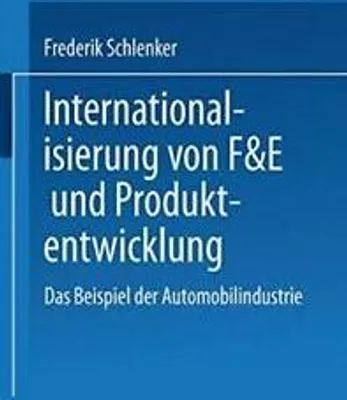Immagine prodotto di Internationalisierung von F&E und Produktentwicklung
