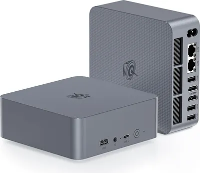 Produktbild von Mini-PC AMD Ryzen 5 5560U (6C/12T, bis zu 4,0 GHz), Mini-Computer 16 GB DDR4 RAM/500 GB M.2 2280 NVME SSD, unterstützt 4K @ 60 Hz Ausgang/WiFi
