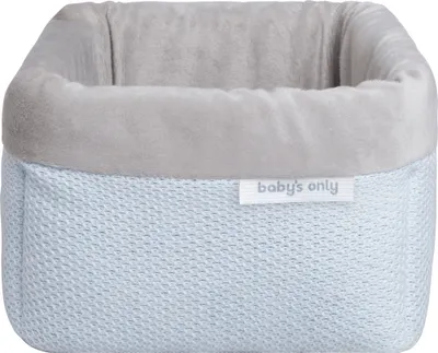 Produktbild von Baby's Only Korb Classic - Puderblau - 18x18x18 cm