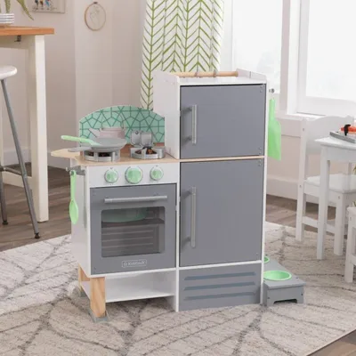 Image de KIDKRAFT Cuisine en bois avec buanderie