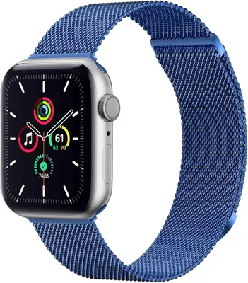 Image de imoshion Bracelet magnétique milanais pour Apple Watch | 44/45/46/49 mm - Taille M - Bleu