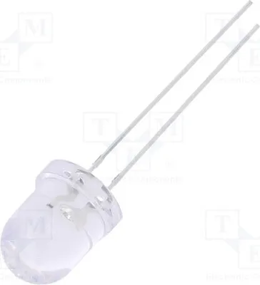 Produktbild von 2x LED 8mm 3000÷4200mcd grün  30° OSG5DA8131A-12V LED Dioden THT 8mm