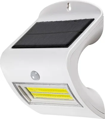 Zdjęcie produktu dla Kinkiet zewnętrzny solarny z czujnikiem LED 2W Opava biały 7970 Rabalux