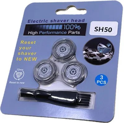 Produktbild von 3 Ersatz-Rasierköpfe Für Philips Rasierer – Kompatibel Mit HQ8, PT860, PT730, PT735, AT890, PT736