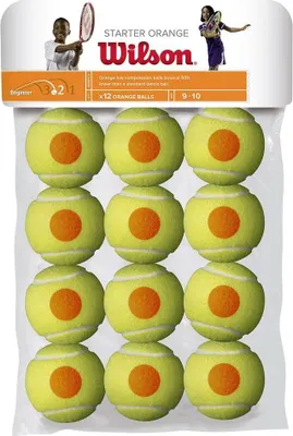 Produktbild von Wilson Starter Orange, Orange, Gelb, 12 Stück(e), Unisex, Erwachsener