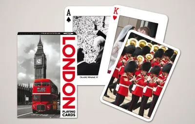 Produktbild von Piatnik London Speelkaarten - Single Deck