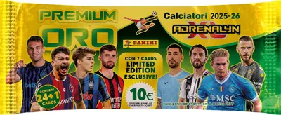 Immagine prodotto di SERIE A 2025/2026 - Carte Adrenalyn - PACCHETTO ORO