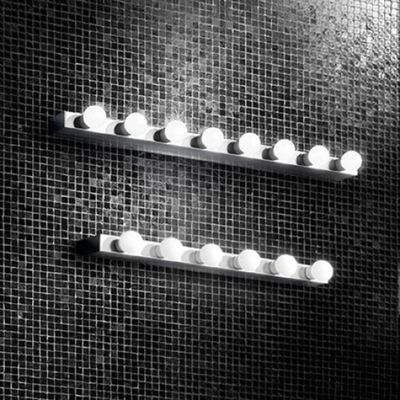 Ideal lux PRIVÈ AP8 Wandleuchte mit E14 Fassungen Struktur Chrom zeitloses Design